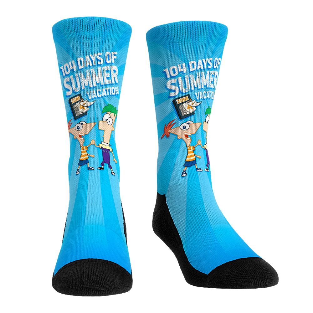 Rock 'Em Socks Rock 'Em Socks Phineas and Ferb - Summer Vacation — main product shot
