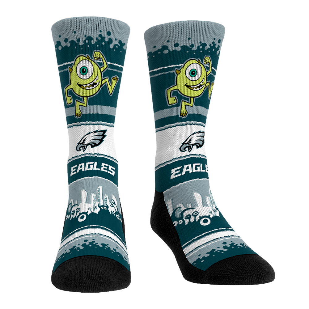 Rock 'Em Socks Rock 'Em Socks Philadelphia Eagles - Monsters, Inc.  - Mike — main product shot