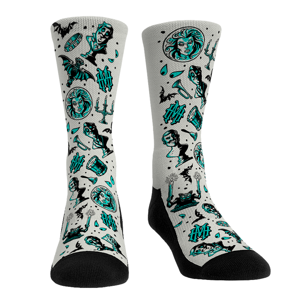 Rock 'Em Socks Rock 'Em Socks The Haunted Mansion - All-Over — main product shot