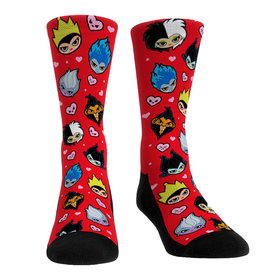Rock 'Em Socks Disney Villains - Villaintine's Chibi (Red)