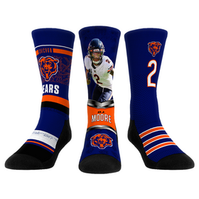 Rock 'Em Socks DJ Moore - Chicago Bears  - Pro 3-Pack