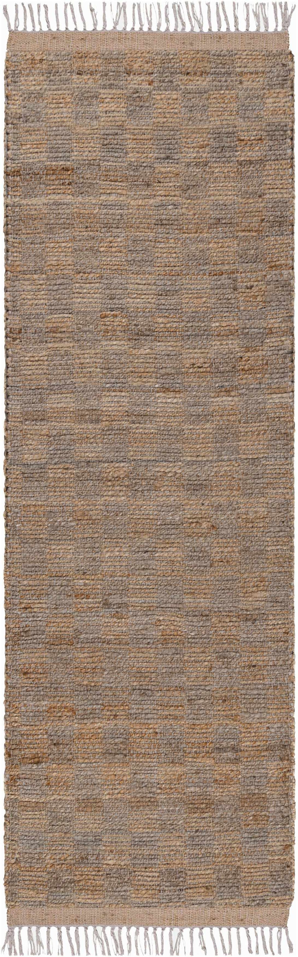 Lonut Checkered Jute Area Rug - Clearance – Boutique Rugs, view 10