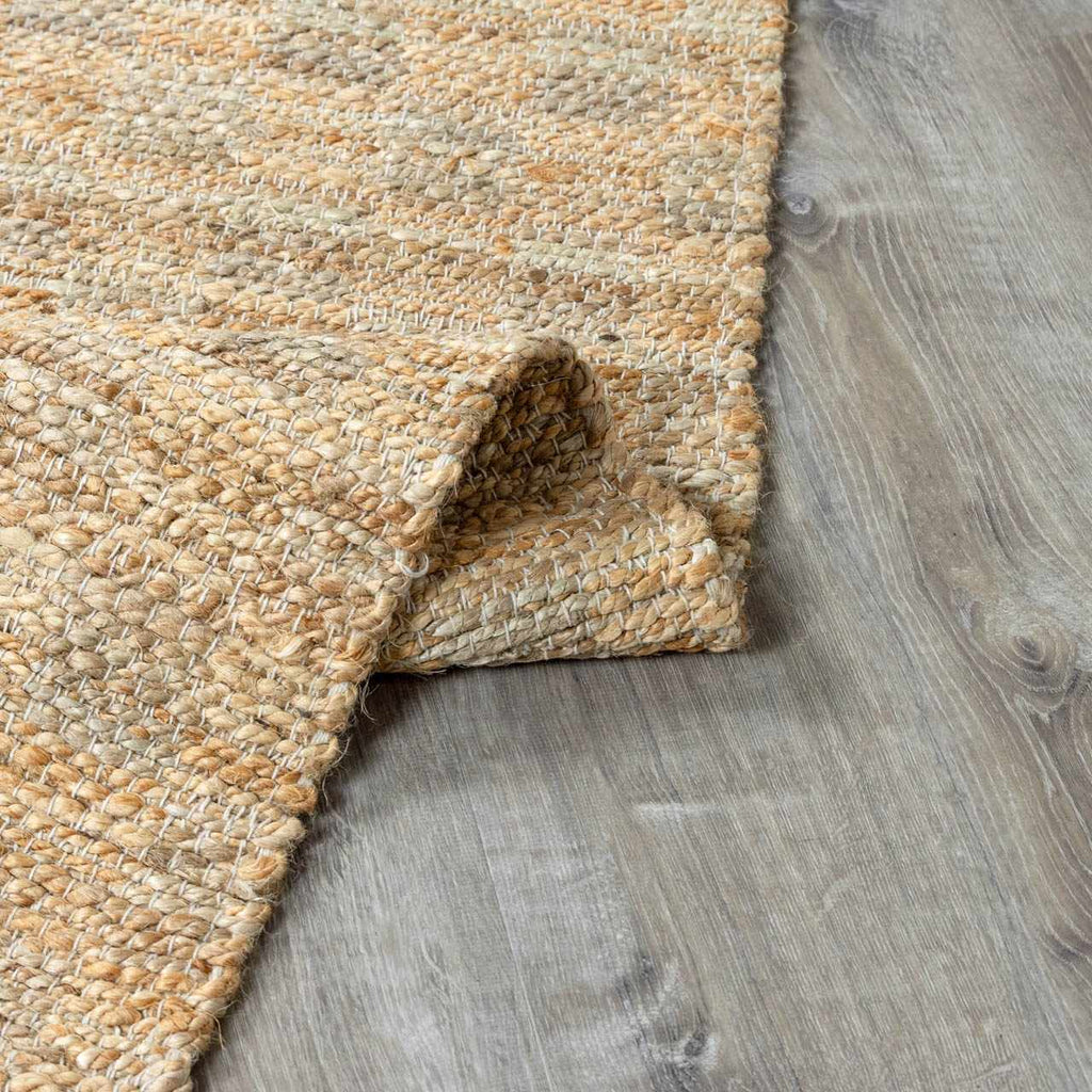 Lonut Checkered Jute Area Rug - Clearance – Boutique Rugs, view 7