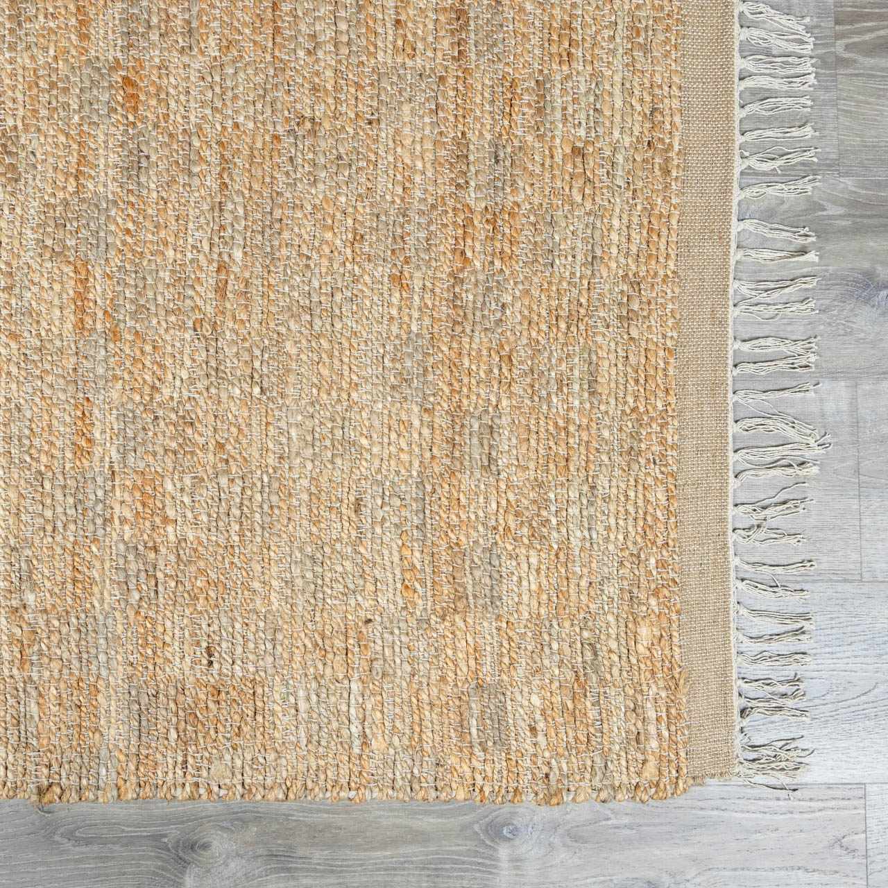 Lonut Checkered Jute Area Rug - Clearance – Boutique Rugs, view 8
