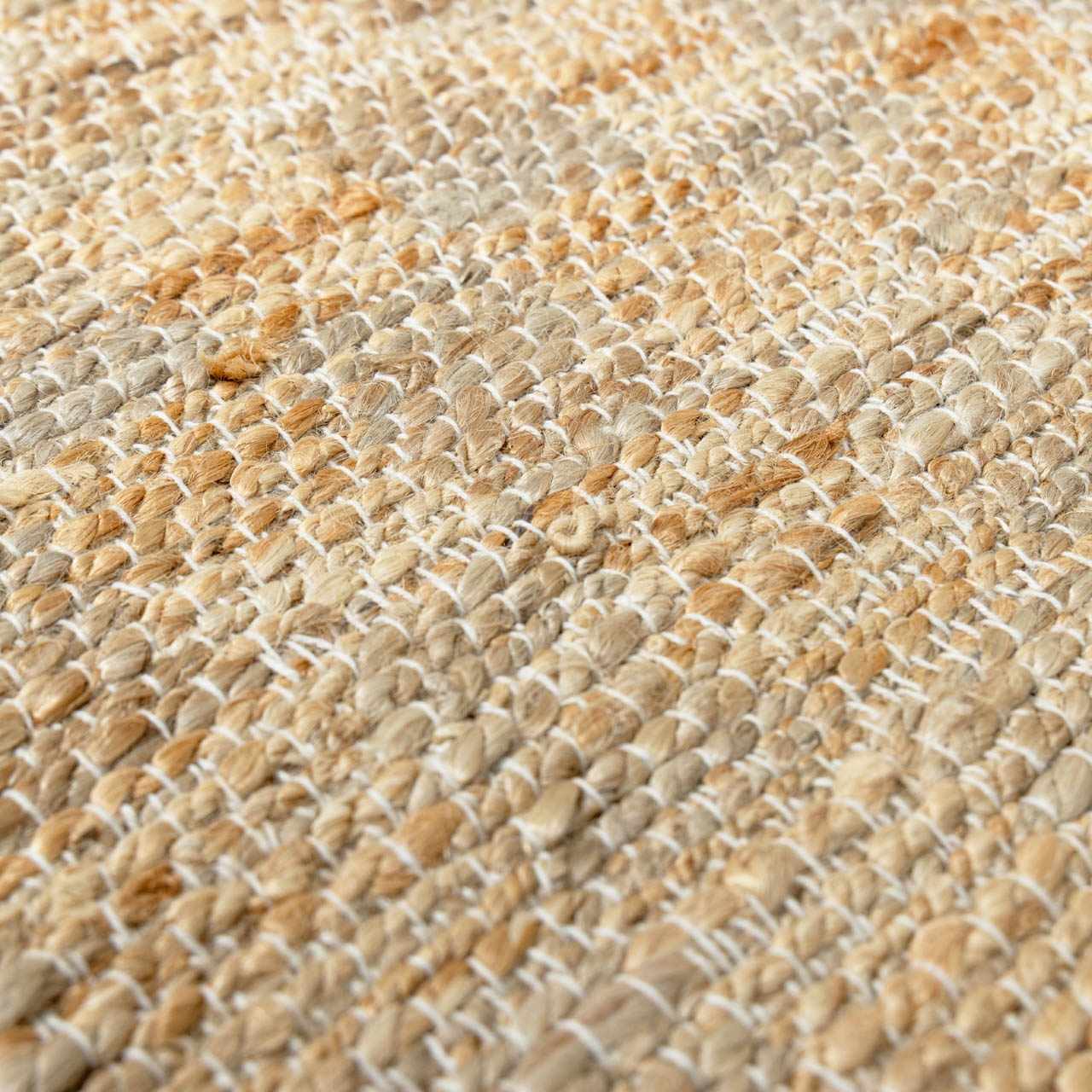 Lonut Checkered Jute Area Rug - Clearance – Boutique Rugs, view 14
