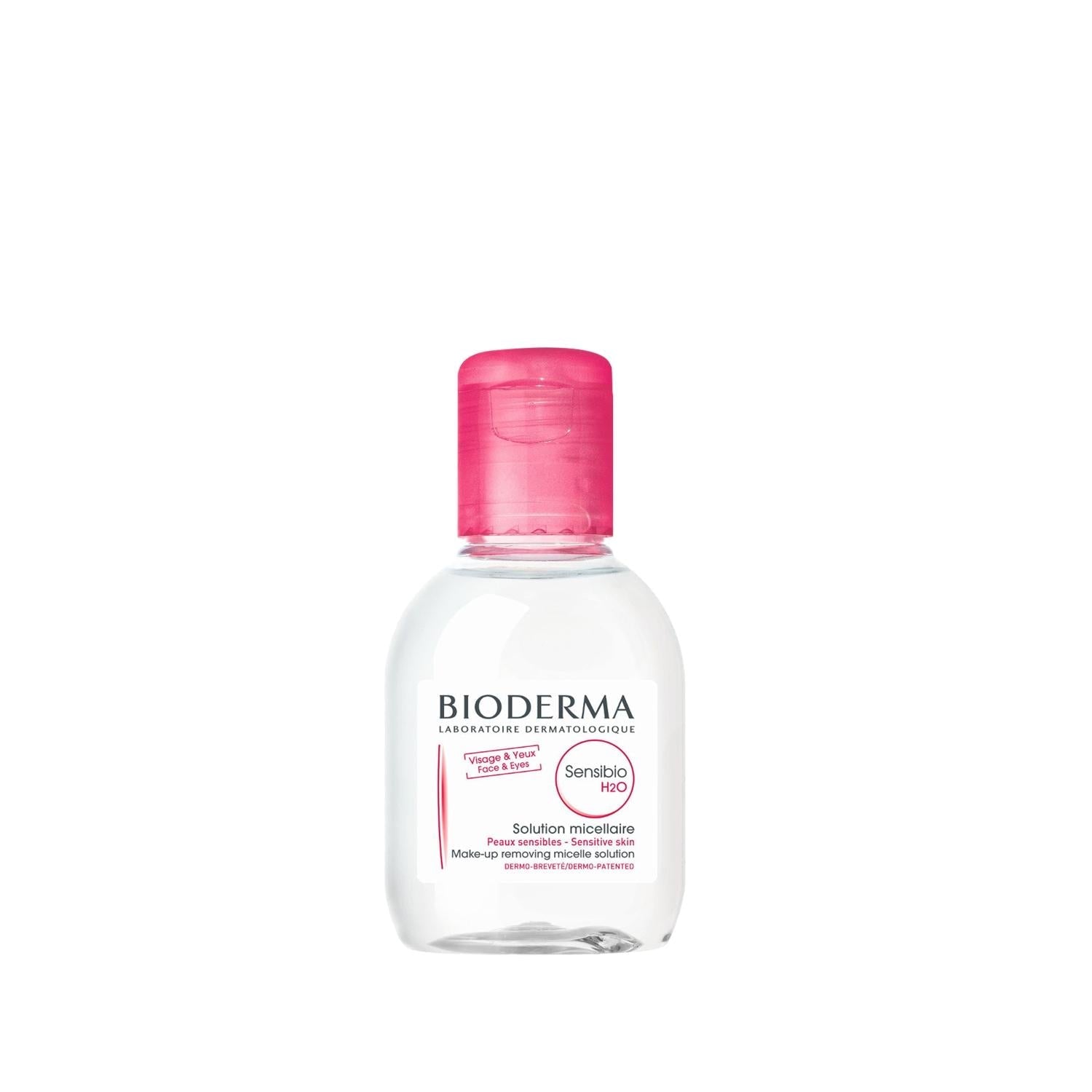 Bioderma Sensibio H2O Micellar Water for Sensitive Skin - Gentle Cleansing, 3.38 fl oz