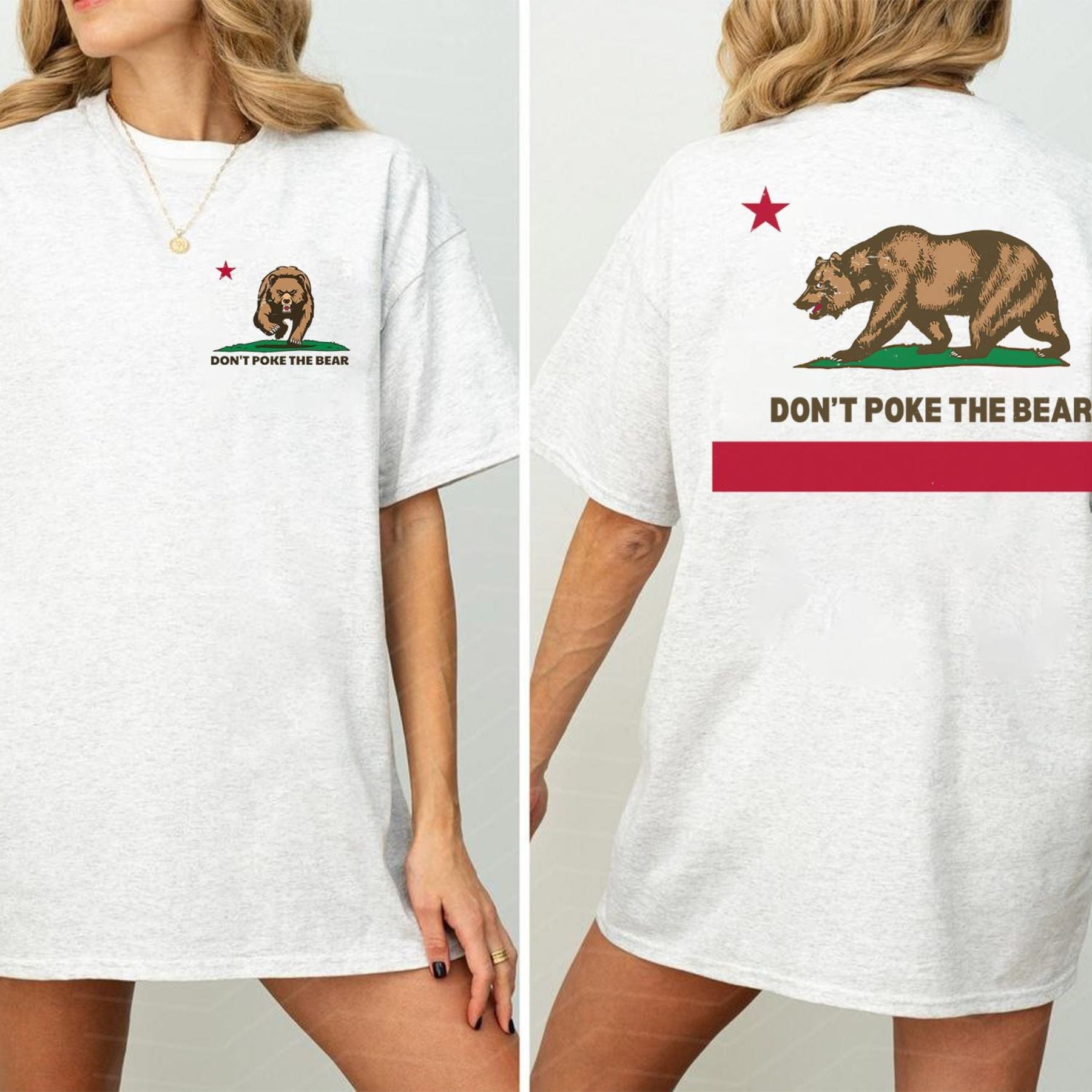 Pasimax "DON'T POKE THE BEAR" T-shirt — main product shot
