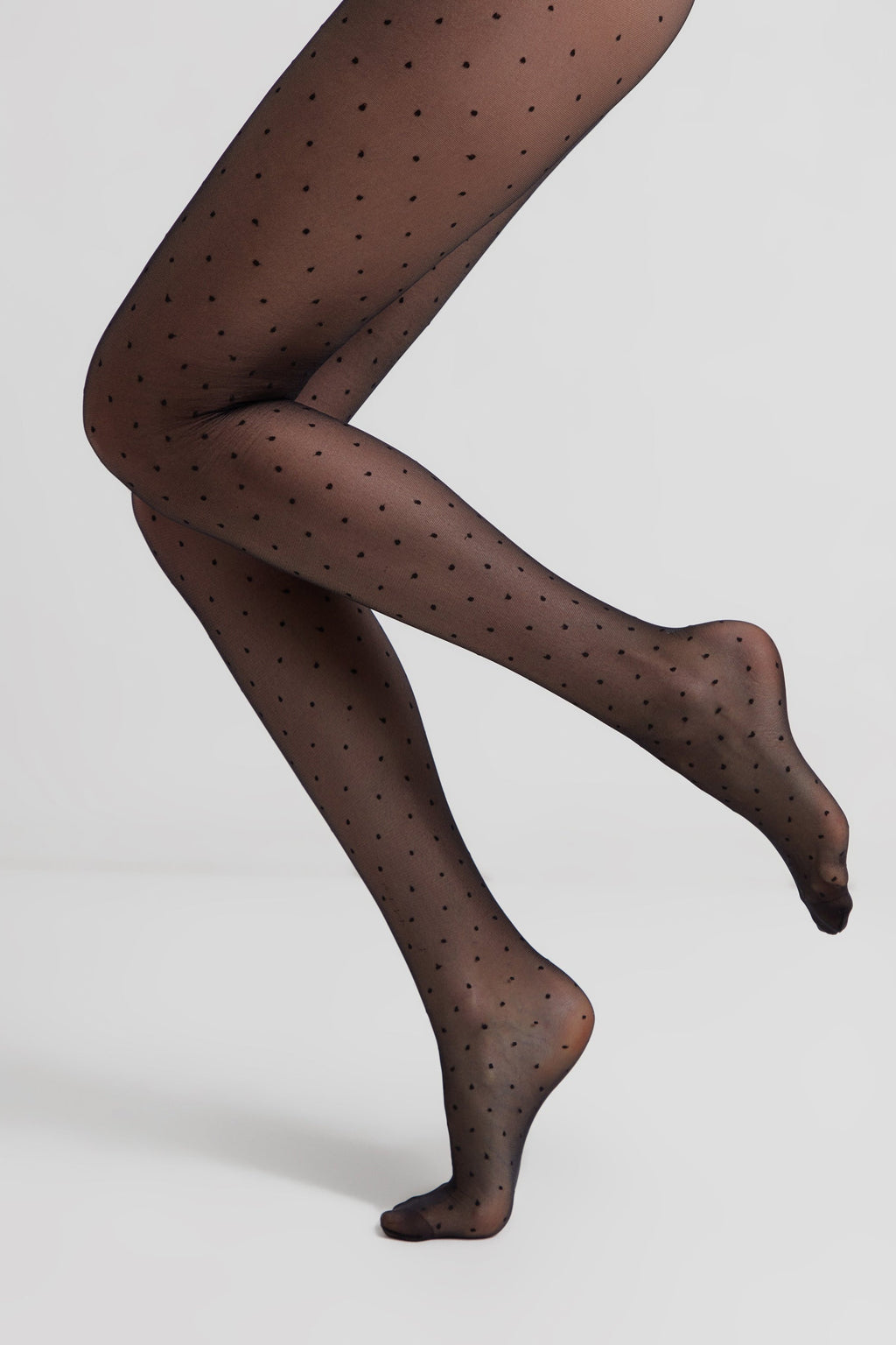 TheRanok.com Fantasy Tights Conte Dots - Polka Dots — side view