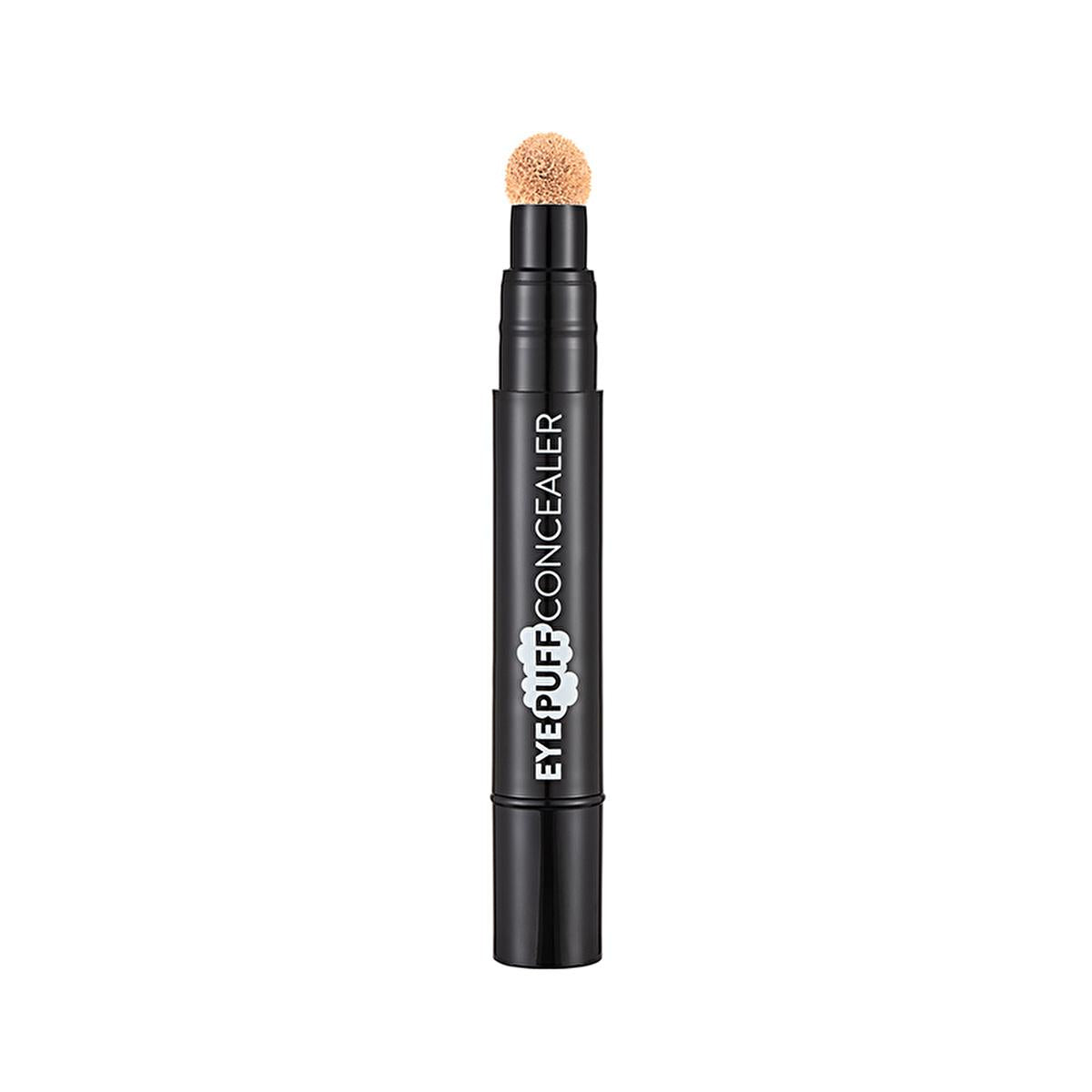 Flormar Concealer - Eye Puff Concealer with Sponge Applicator, Light Beige, Cold Undertone