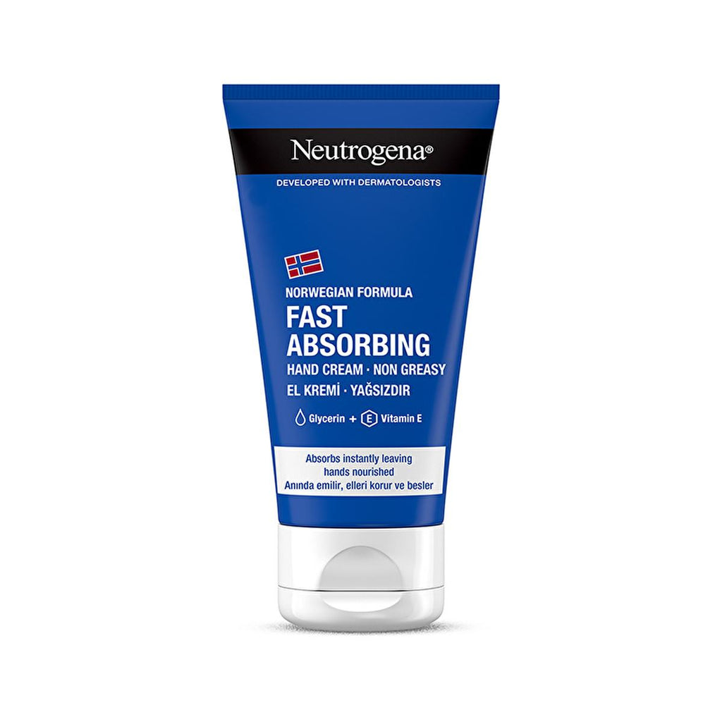 Neutrogena Norwegian Formula Quick Absorbing Hand Cream - Non-Greasy, Moisturizing Hand Moisturizer for Dry Hands