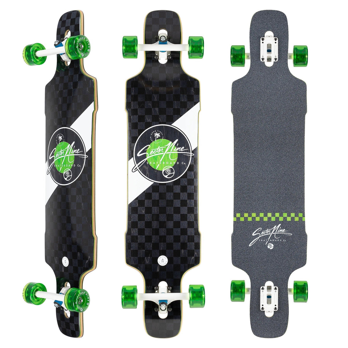 Sector 9 Dropper Mosaic Complete Longboard - 9.625″ by Skates USA