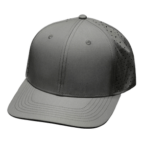 Blank 6 Panel Hat — Silver Gray (Unisex)