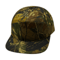 The Heartbeat Brand Blank 7 Panel Hat — Rust Tree Camo (Unisex) — main product shot