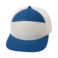 The Heartbeat Brand Blank 7 Panel Hat — Light Blue / White (Unisex) — main product shot