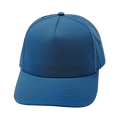 The Heartbeat Brand Blank 5 Panel Hat — Structured / Light Blue (Unisex) — main product shot