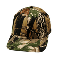 The Heartbeat Brand Blank 6 Panel Hat — Tan Tree Camo (Unisex) — main product shot