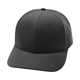 Blank 6 Panel Hat — Charcoal (Unisex)