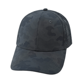 Blank 6 Panel Hat — Shallow Fit / Dark Camo (Unisex)