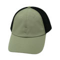 The Heartbeat Brand Blank 6 Panel Hat — Unstructured / Green / Black (Unisex) — main product shot