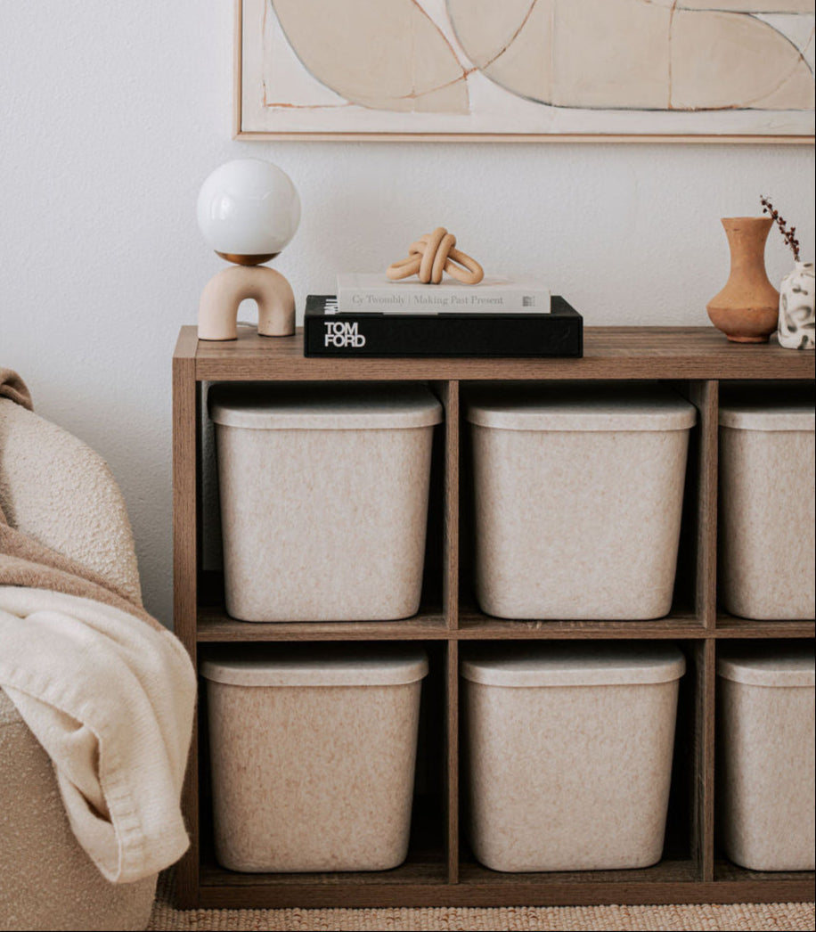 The Sculpted Bin - Original with Lid – SortJoy, view 6