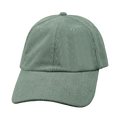 The Heartbeat Brand Blank 6 Panel Hat — Corduroy Unstructured / Charcoal (Unisex) — main product shot