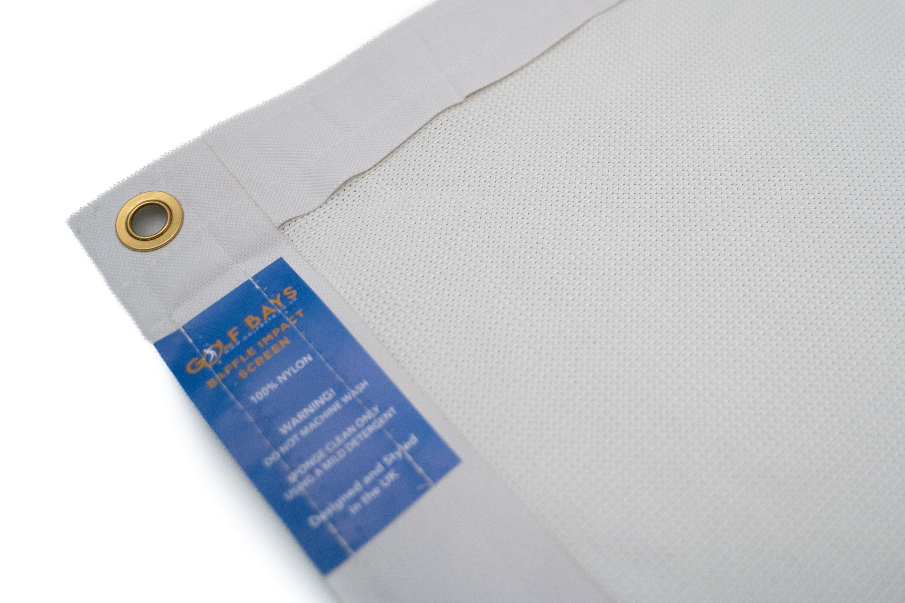 GolfBays Close Knit Baffle Simulator Impact Screen – GolfbaysUSA, view 5