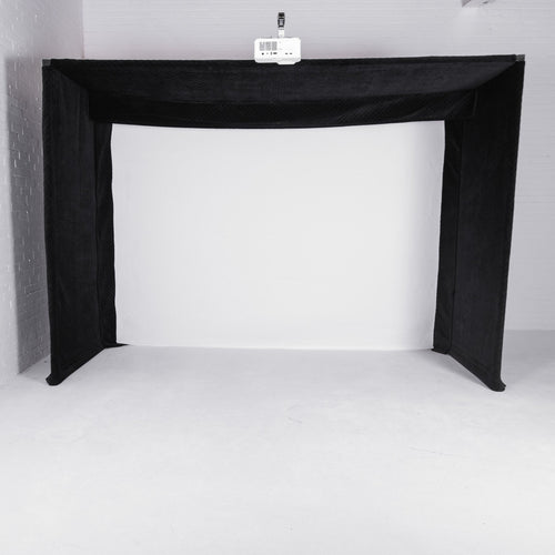 GolfBays Lux Golf Simulator Hitting Enclosure – GolfbaysUSA, view 2