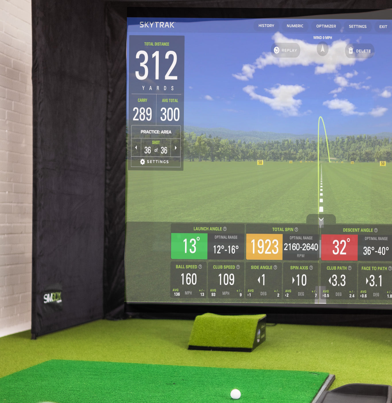 SimBox Golf Simulator Enclosure - 7 sizes available – GolfbaysUSA, view 7
