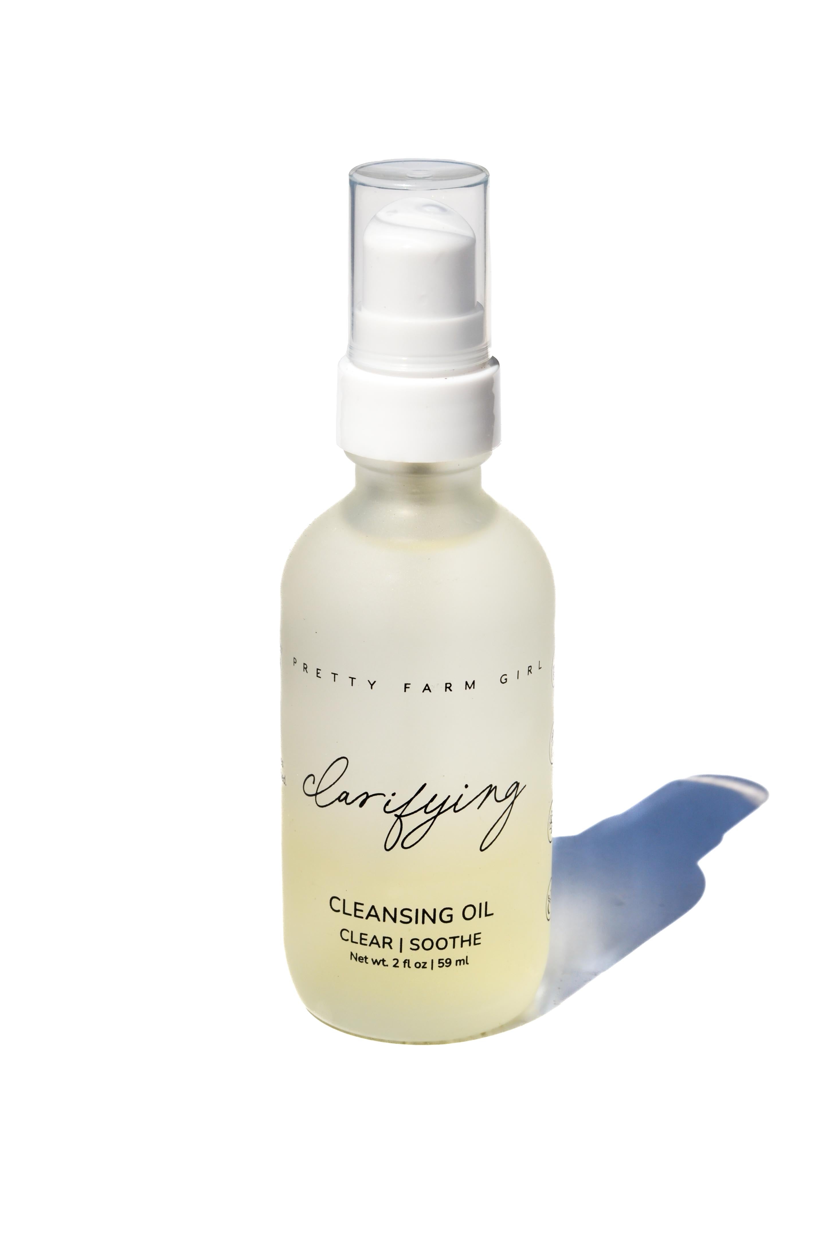 Pretty farm girl Clarifying Cleansing Oil for Acne Prone Skin — lifestyle context