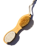 Pretty farm girl Bamboo Exfoliating Foot Pedicure Tool — main product shot
