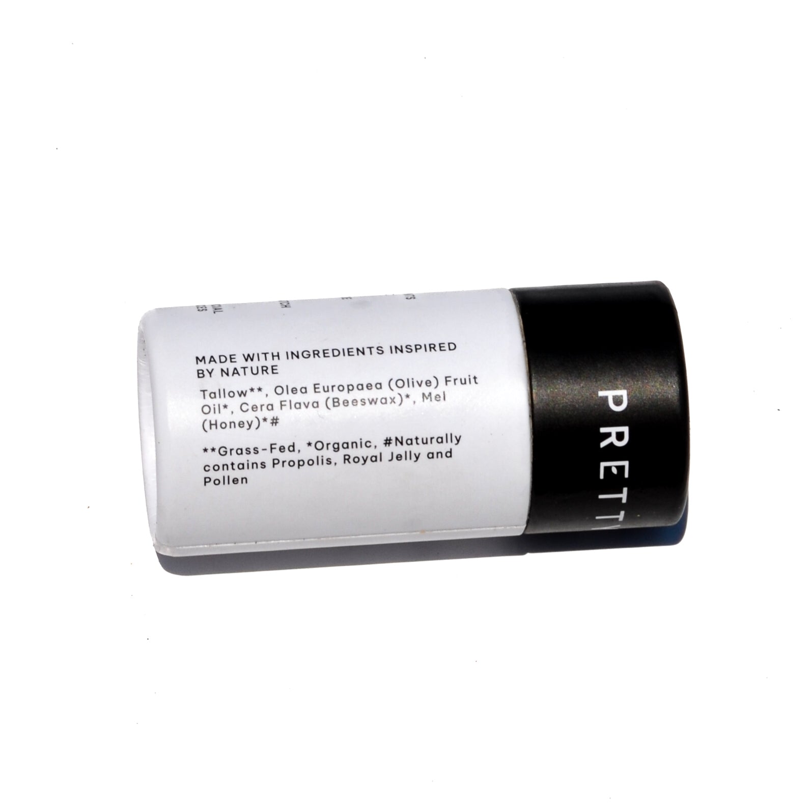 Pretty farm girl Fragrance Free Tallow + Honey Lip Butter in Eco-Friendly Travel Tubes — back view