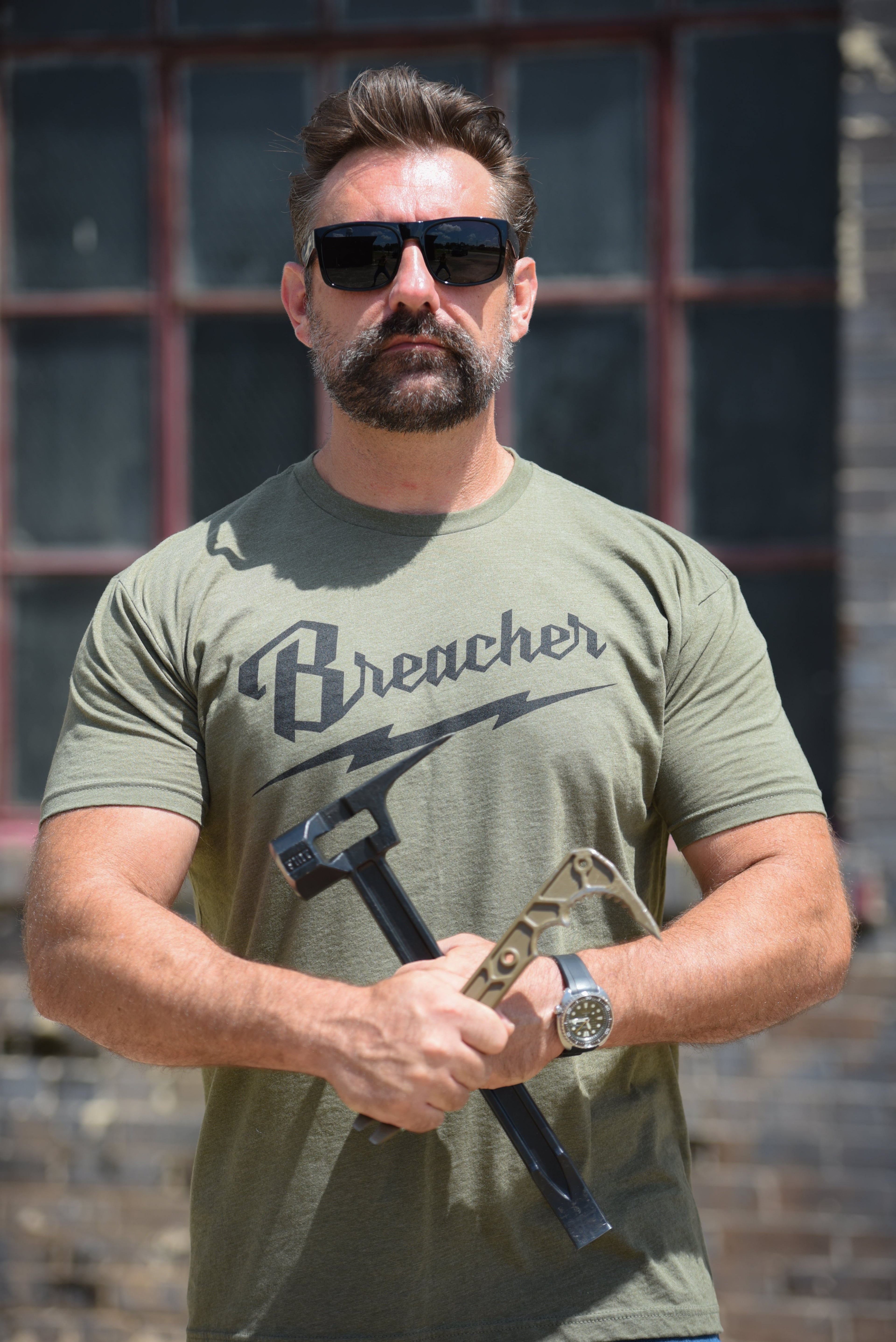 Black Tiger International Breacher Tee Shirt — lifestyle context