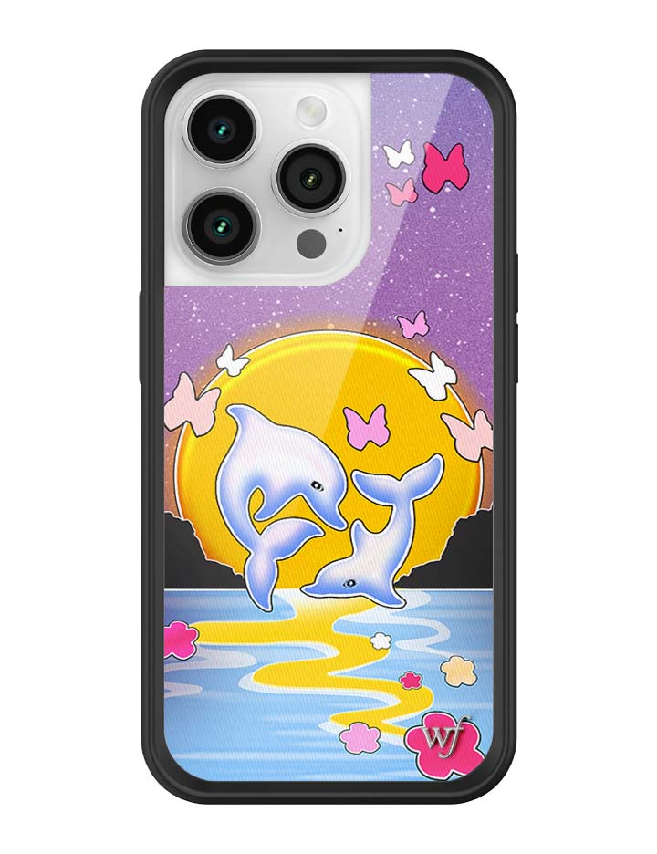 Wildflower Cases Dolphin Sunset iPhone Case — feature highlight