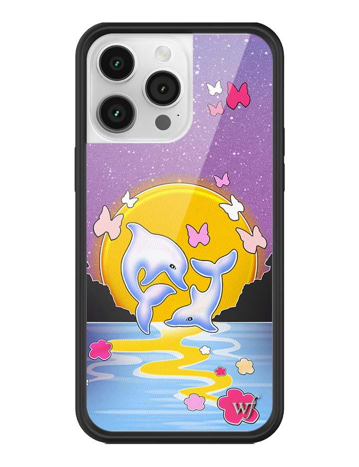 Wildflower Cases Dolphin Sunset iPhone Case — comparison shot