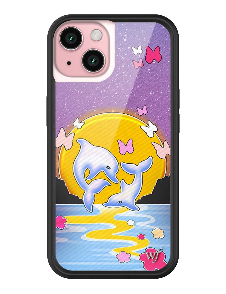 Wildflower Cases Dolphin Sunset iPhone Case — color detail