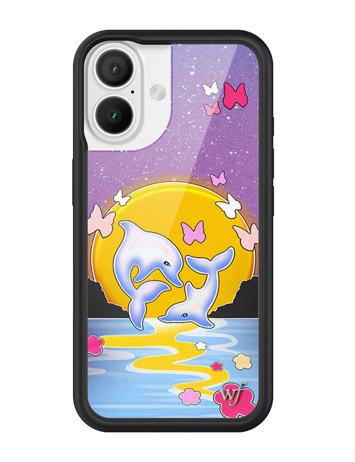 Wildflower Cases Dolphin Sunset iPhone Case — main product shot