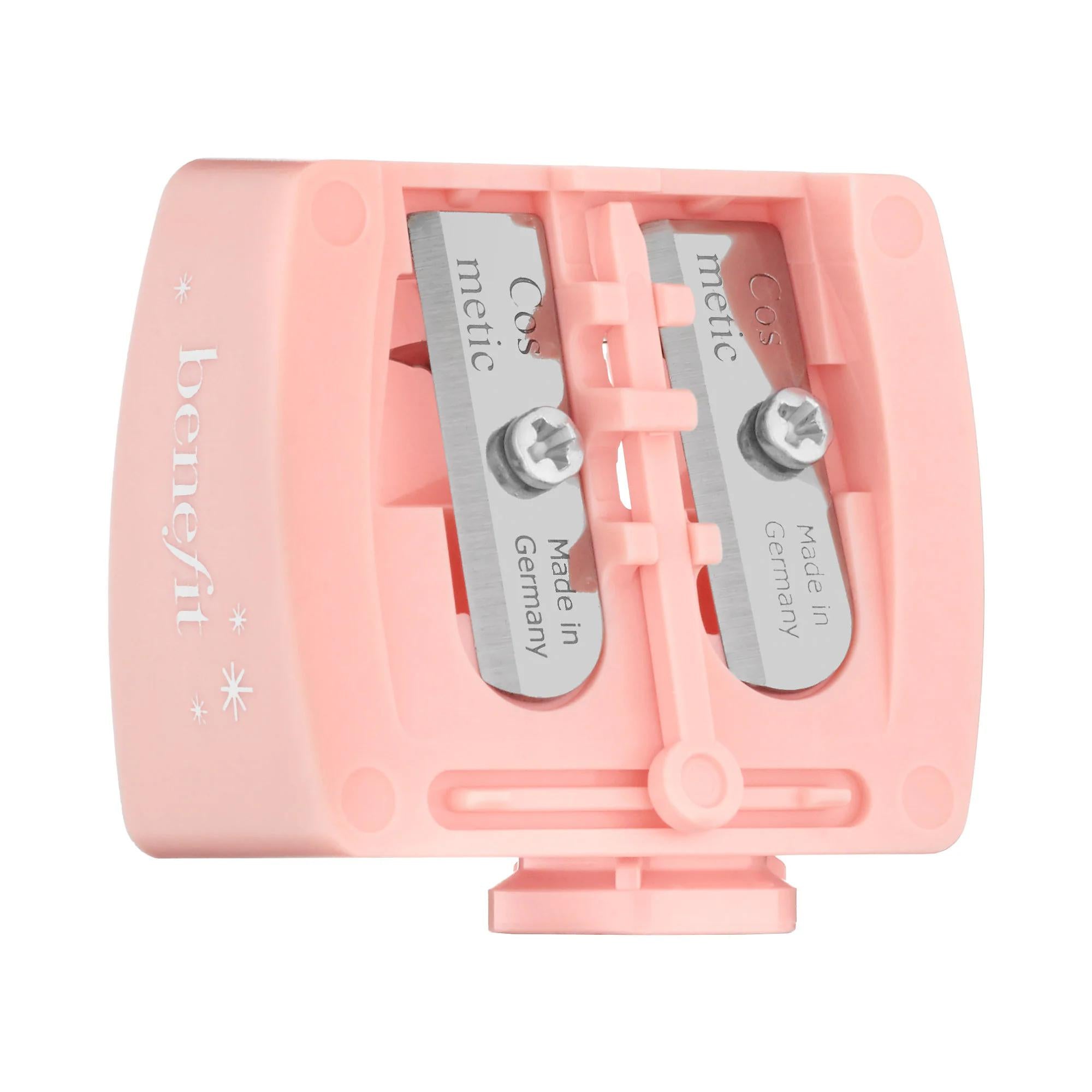 Anastasia All-Purpose Pencil Sharpener for Brow and Eye Makeup - Dual-Chamber Design, Adjusts to Fit Multiple Pencil Sizes