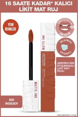 Maybelline Super Stay Matte Ink: Long Lasting Liquid Matte Lipstick - Intense Color, All-Day Wear