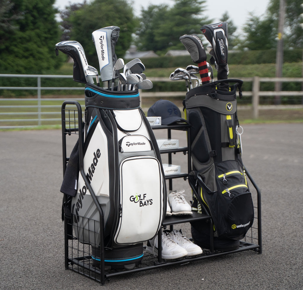 GolfBays Dual Bag Display Storage Organiser – GolfbaysUSA, view 6