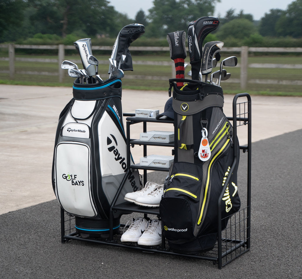 GolfBays Dual Bag Display Storage Organiser – GolfbaysUSA, view 4