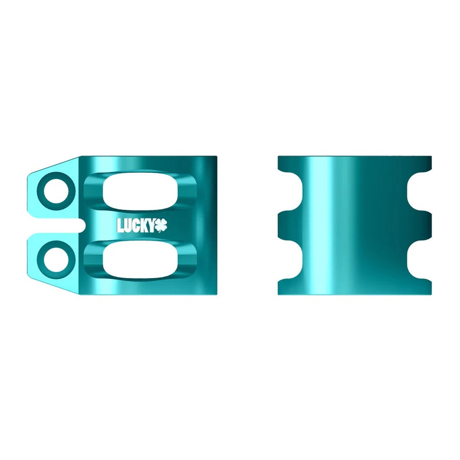 Lucky DUBL Pro Scooter Clamp 1 3/8″ - Teal