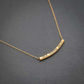 Princess Awesome & Boy Wonder Virgil's Aeneid "Dux Femina Facti" Necklace — main product shot