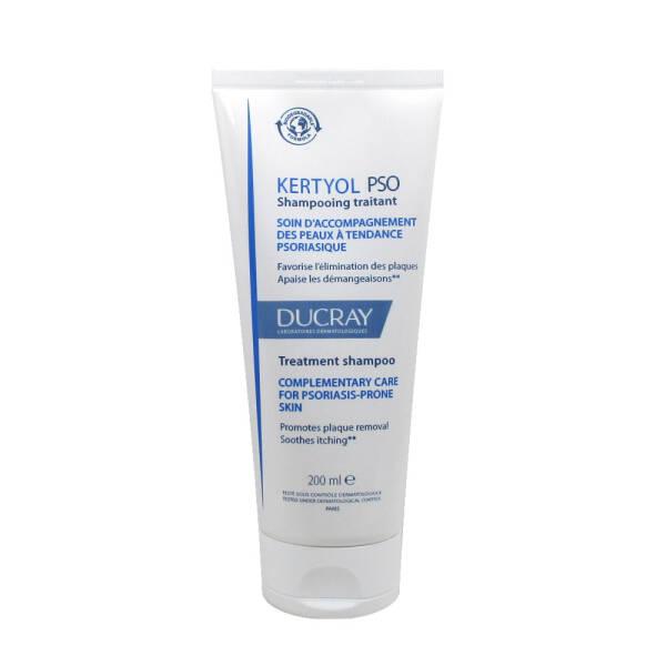 Ducray Kertyol P.S.O Shampoo 200ml - Medicated Relief for Scalp Psoriasis & Seborrheic Dermatitis