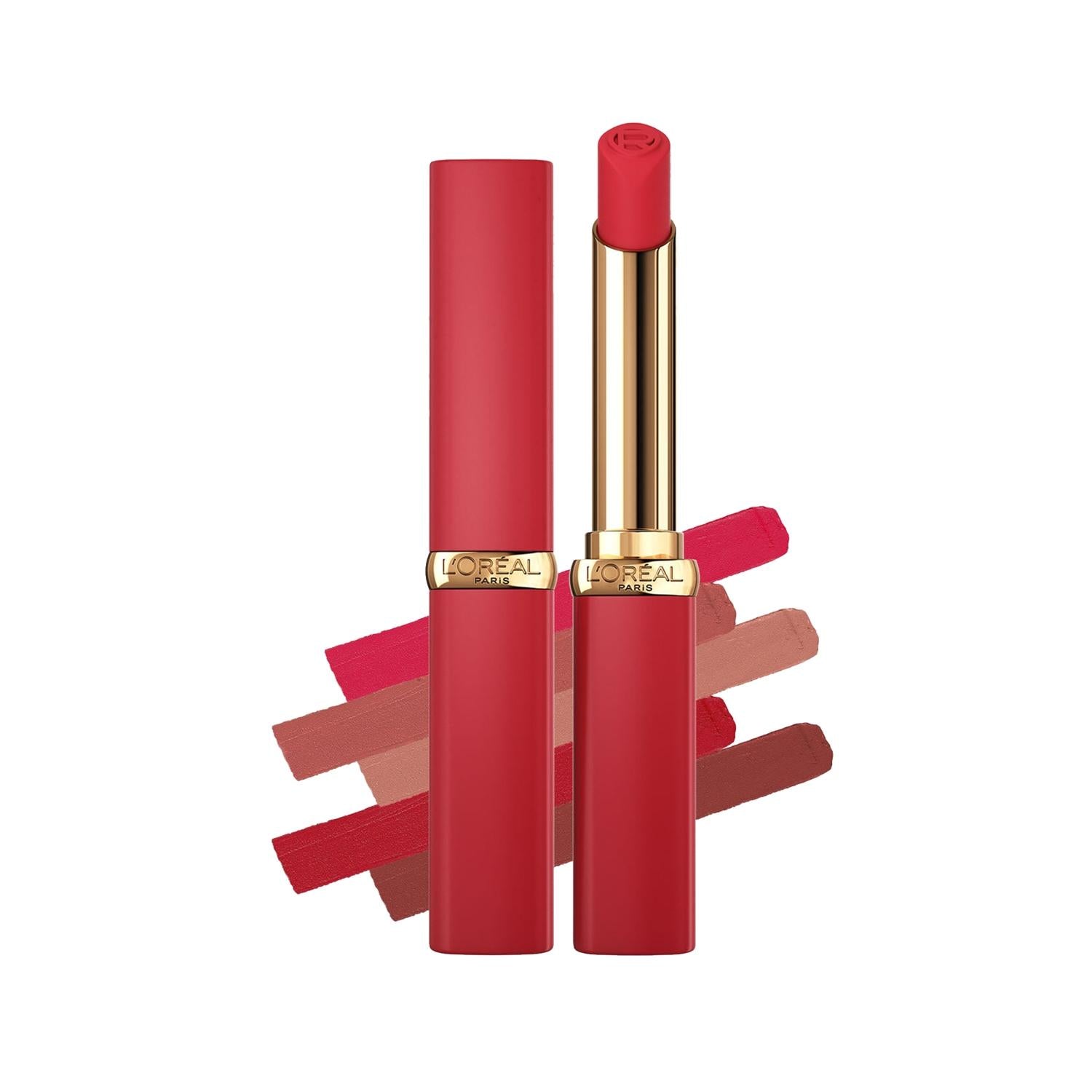 Loreal Paris Color Riche Lipstick - 100 Pink Worth It, Matte Finish, Intense Volume Lip Color