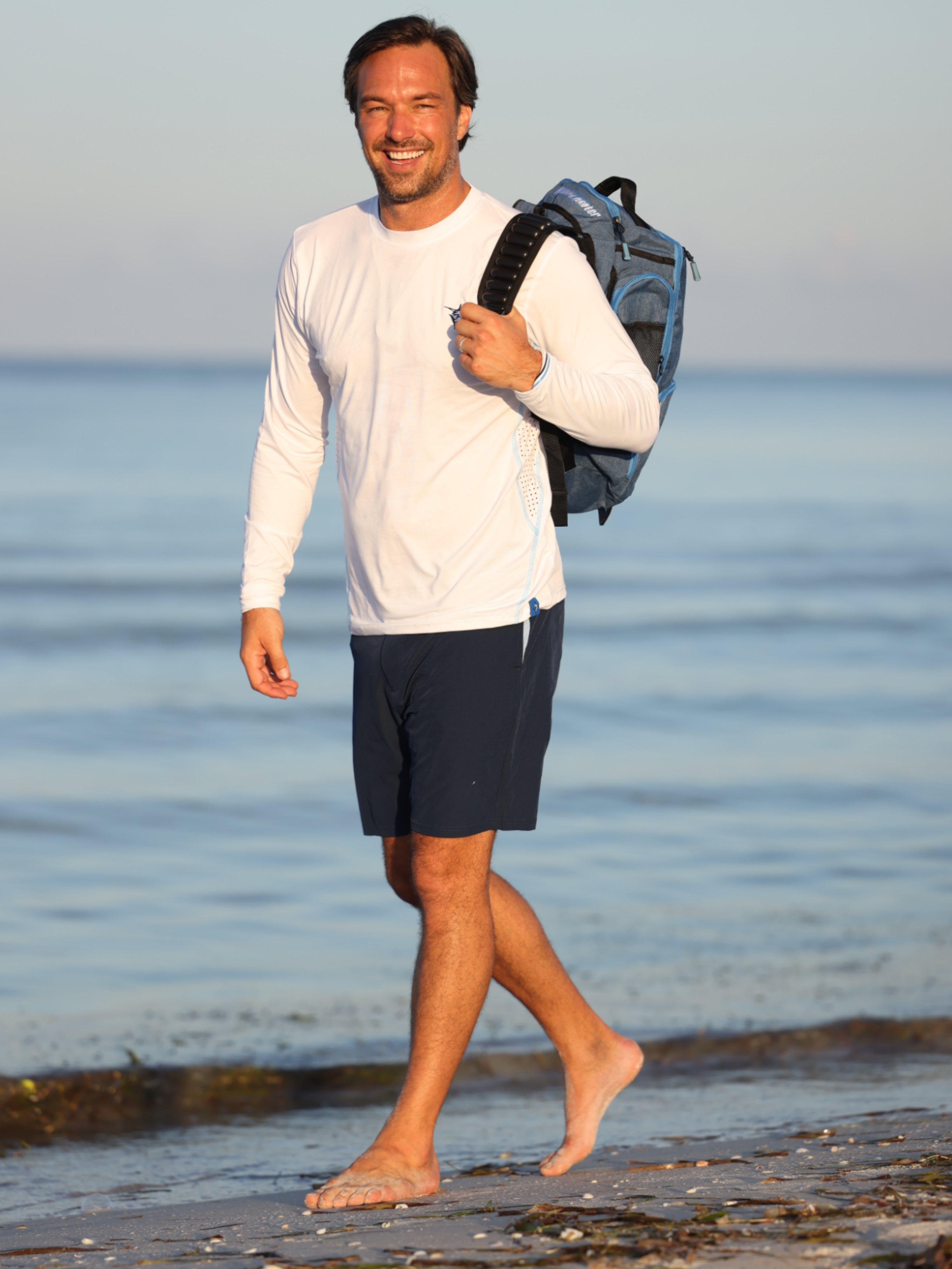 White Water Life Dockside Performance Long Sleeve — detail shot 7