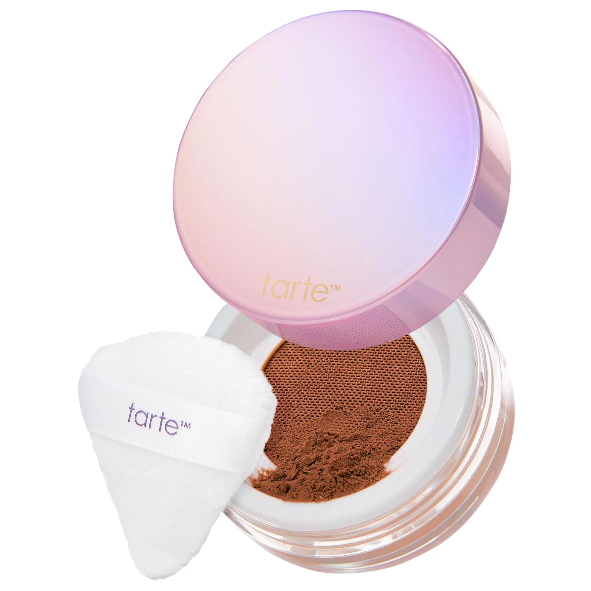 Tarte Creaseless Setting & Brightening Powder | Long-Lasting, Sweatproof, Brightened Under-Eye, Cruelty-Free Setting Powder
