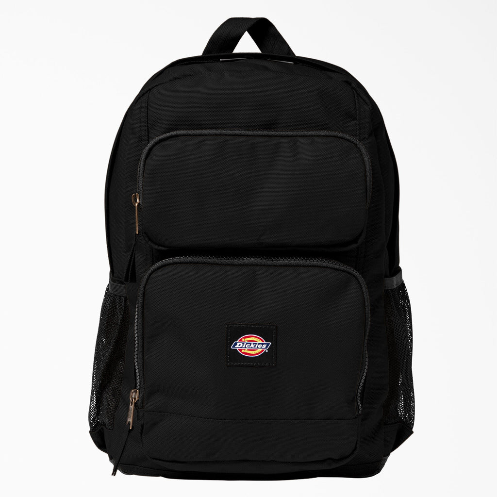 Dickies Double Pocket Backpack - Black, Backpacks