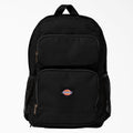 Dickies Double Pocket Backpack - Black, Backpacks