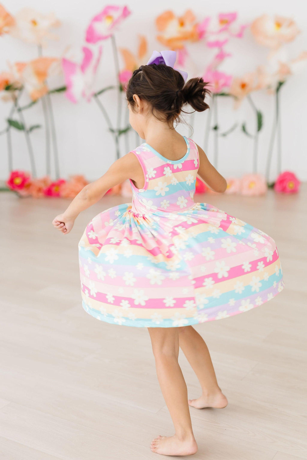 Mila & Rose ® Daisy Dreams Tank Twirl Dress — side view