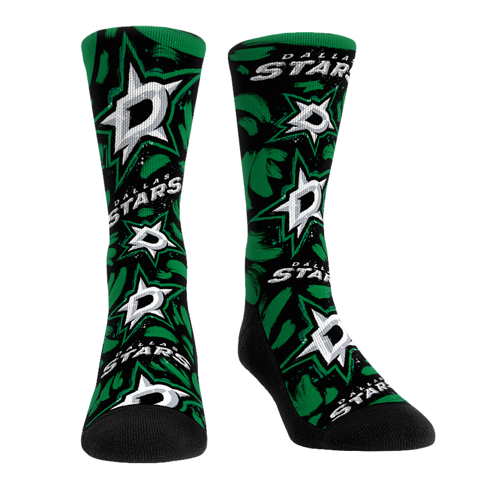 Rock 'Em Socks Rock 'Em Socks Dallas Stars - Logo Paint — main product shot
